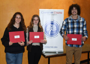 Character Counts Essay Awards Recipients