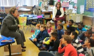 Character Coach and Students in Classroom